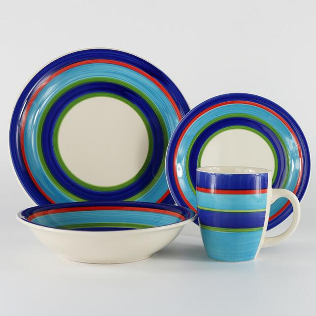 High-quality-homeware-stoneware-hand-painted-dinnerware