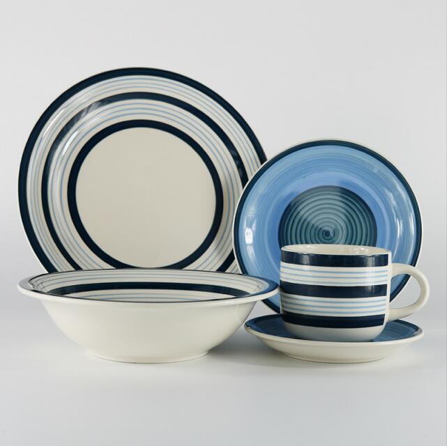High-quality-homeware-stoneware-hand-painted-dinnerware