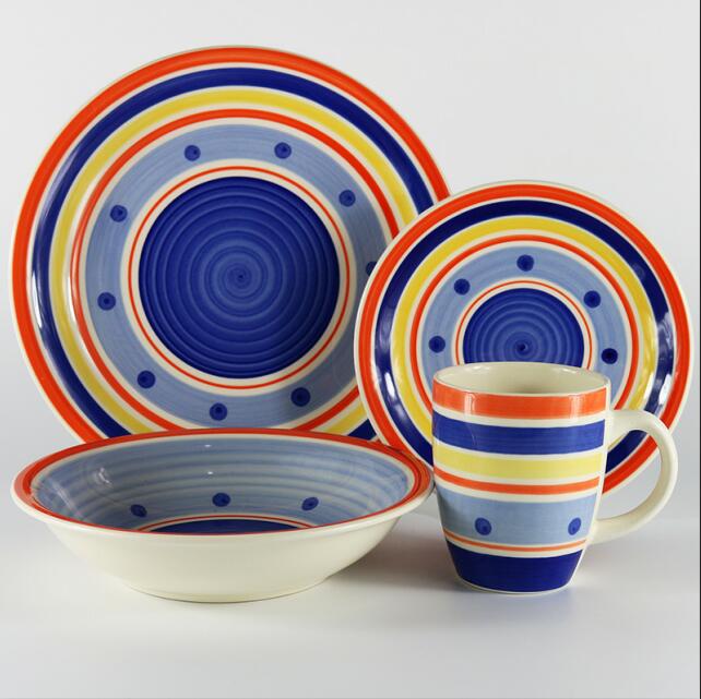 White-Dots-Design-Wholesalezebra-Dinnerware-tableware-Ceramics